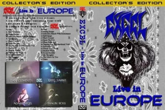 Live in Europe cover