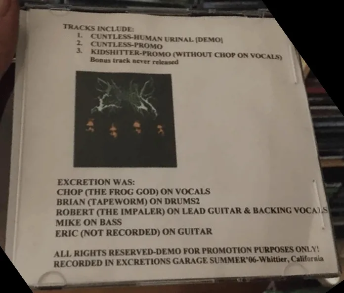 Excretion cover