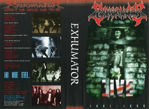 Live 1991-1996 cover