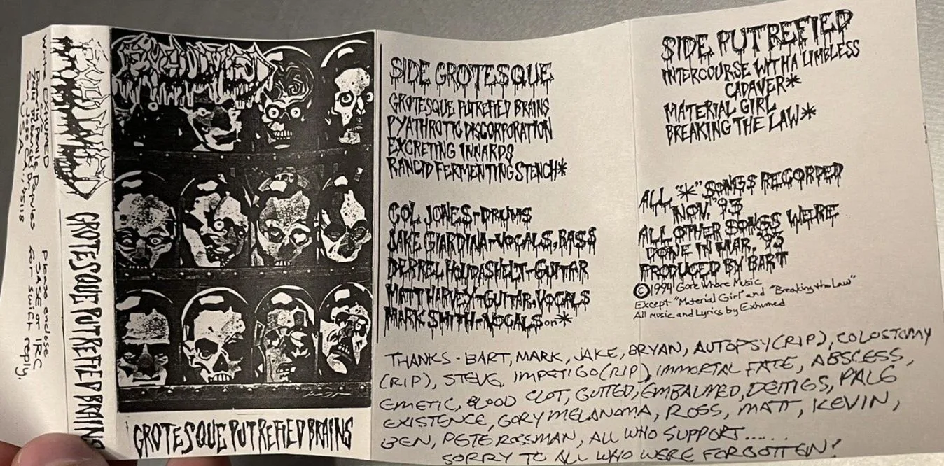 Grotesque Putrefied Brains cover