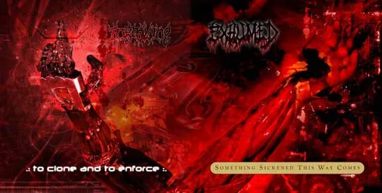 Something Sickened This Way Comes / To Clone and to Enforce cover