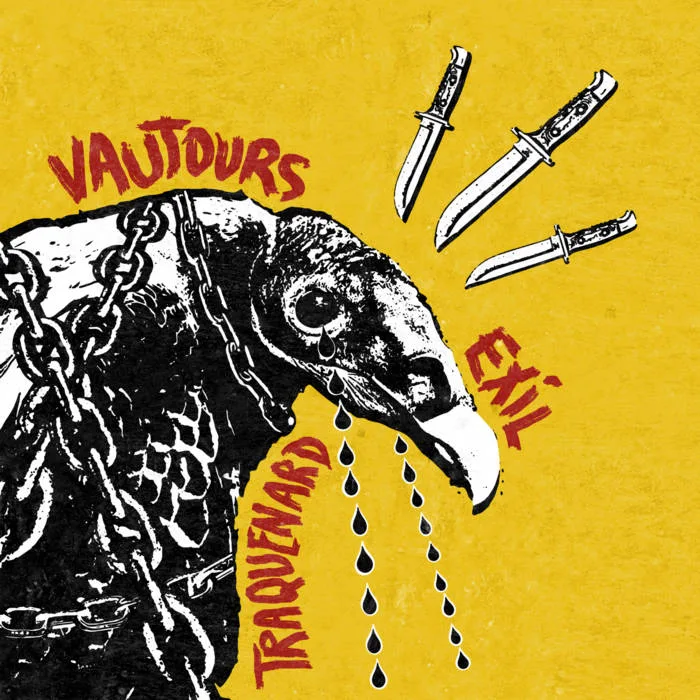 Vautours x Exil x Traquenard - Split cover