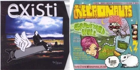 The Necronauts / Existi cover