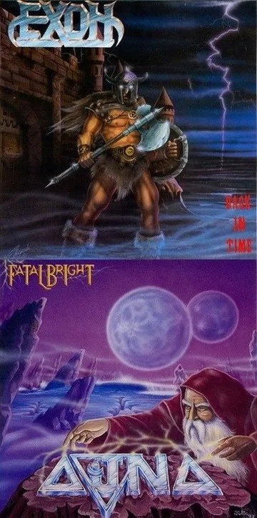 Fatal Bright / Back in Time cover