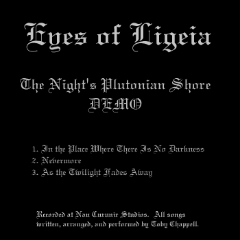 The Night's Plutonian Shore Demo cover