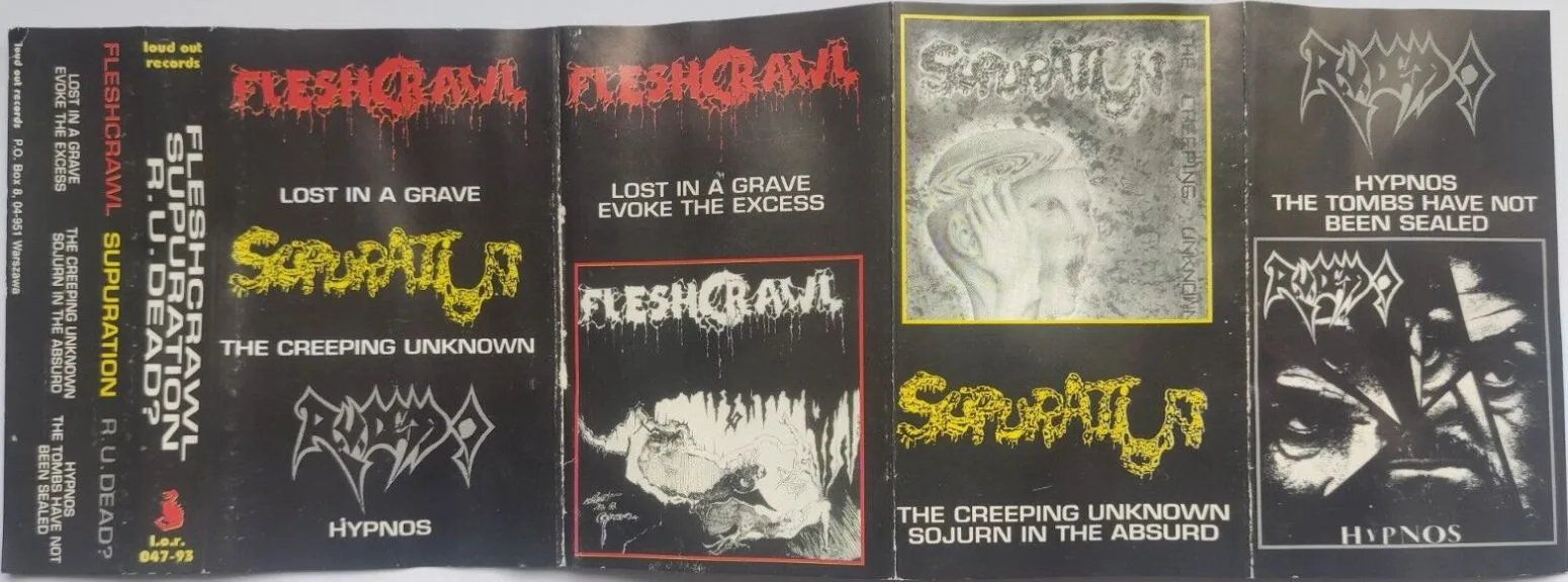 Fleshcrawl / Supuration / R.U. Dead? cover