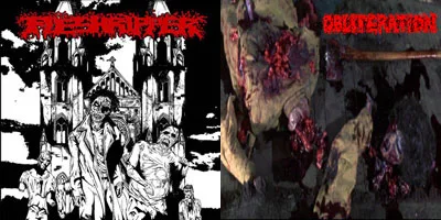 Fleshripper / Obliteration cover