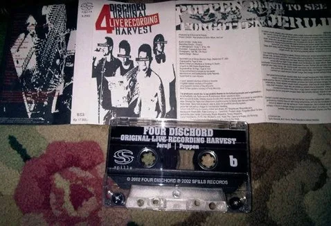 4Dischord Original Live Recording Harvest cover