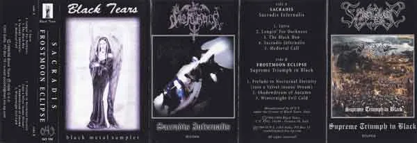 Black Tears Black Metal Sampler cover