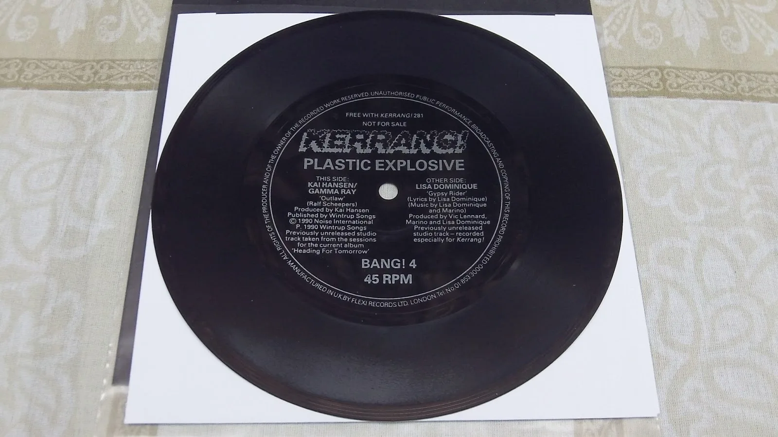 Kerrang! Plastic Explosive cover