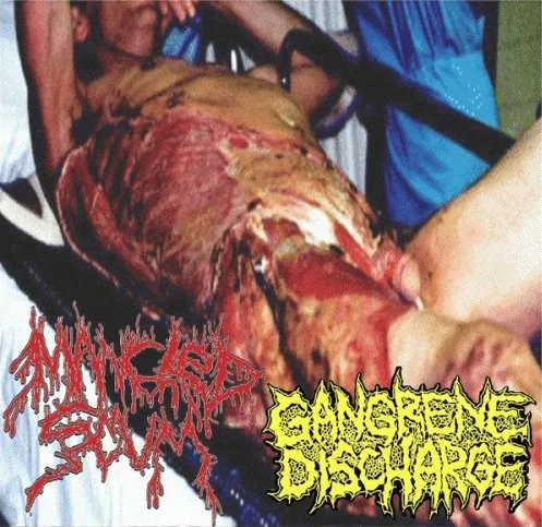 Mangled Scum / Gangrene Discharge cover