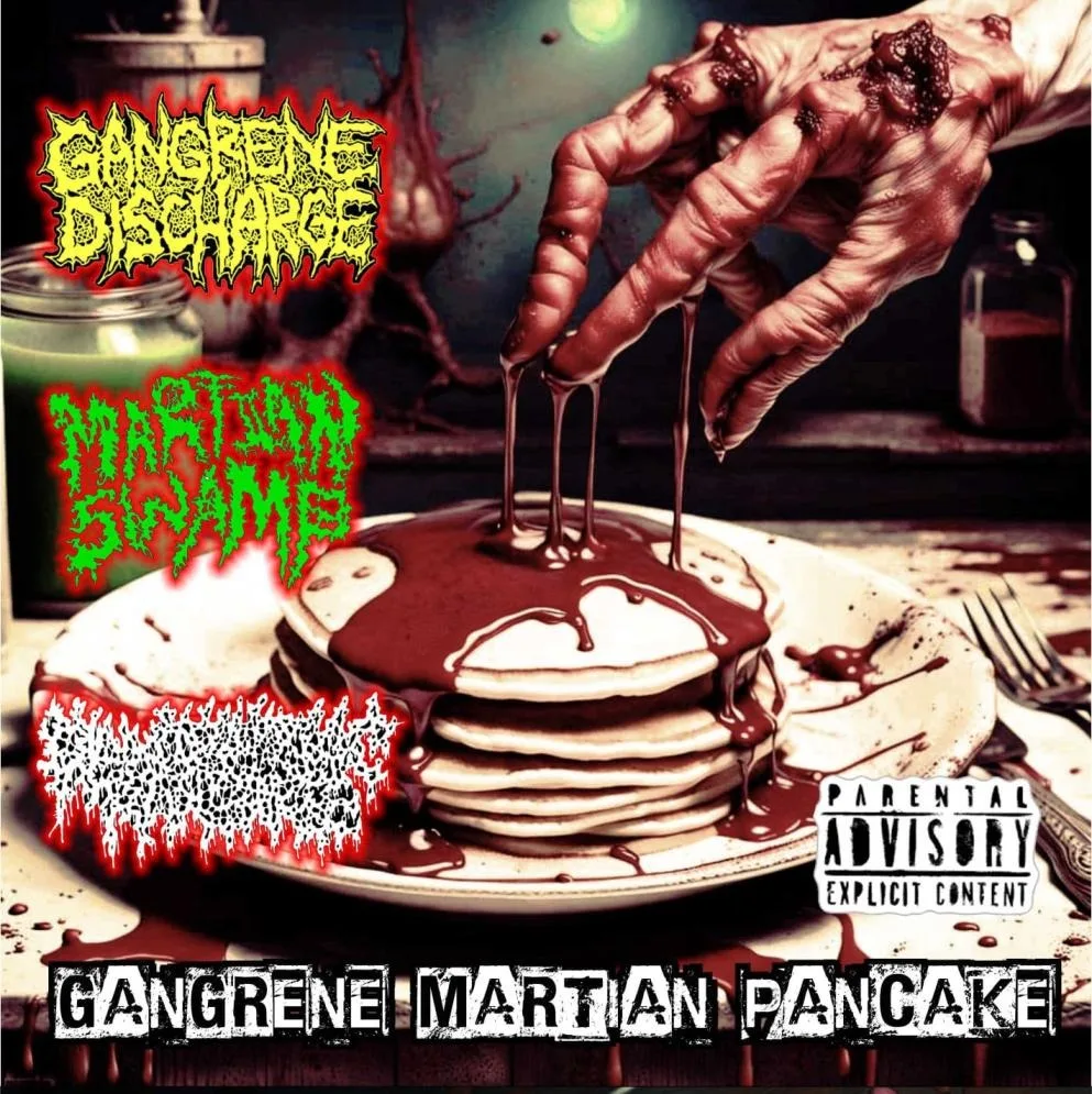 Gangrene Martian Pancake cover