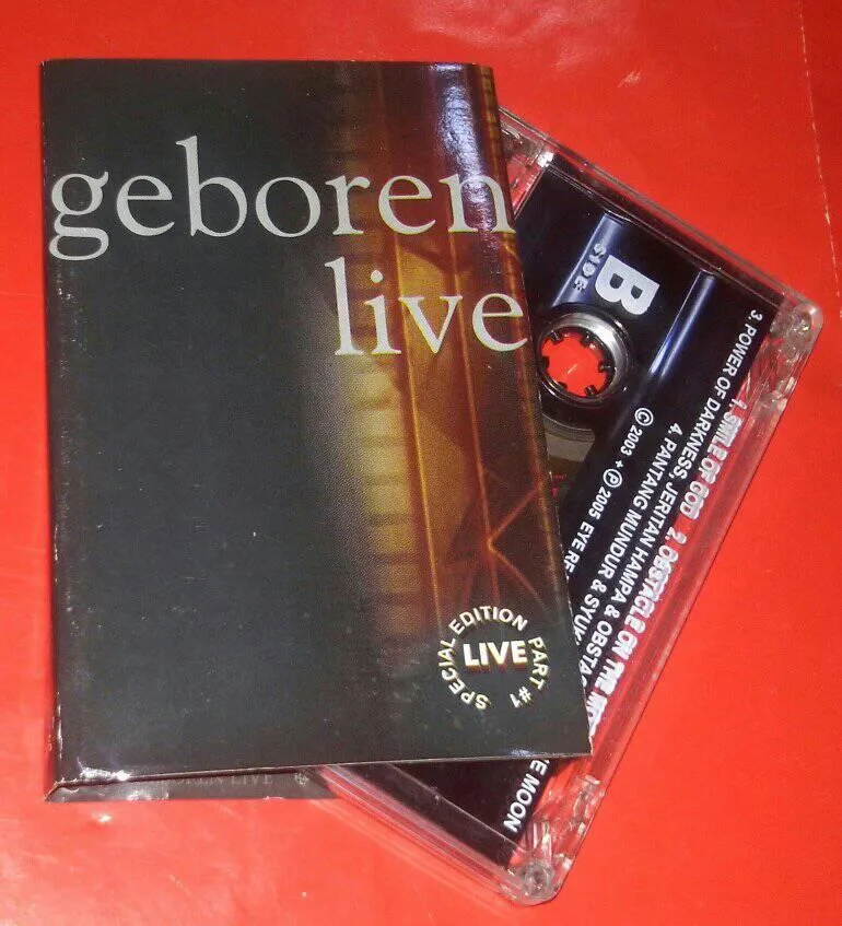 Geboren Live cover