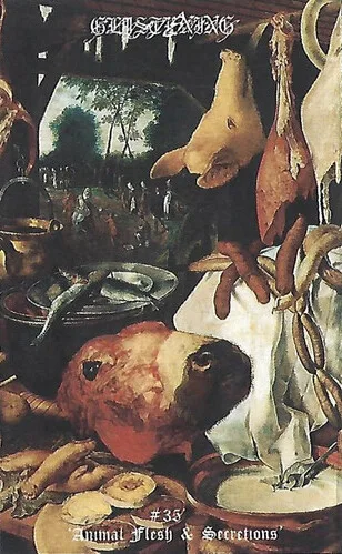 #35 'Animal Flesh & Secretions' cover
