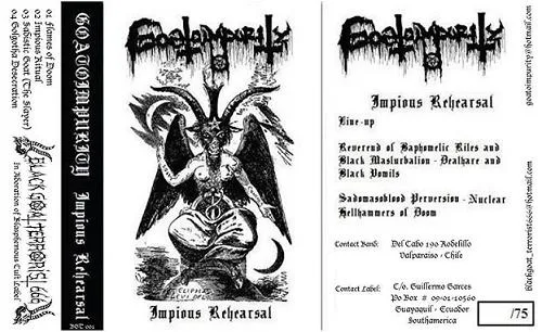 Impious Rehearsal cover