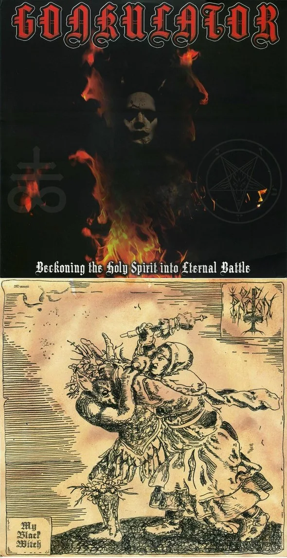 Beckoning the Holy Spirit into Eternal Battle / My Black Witch cover