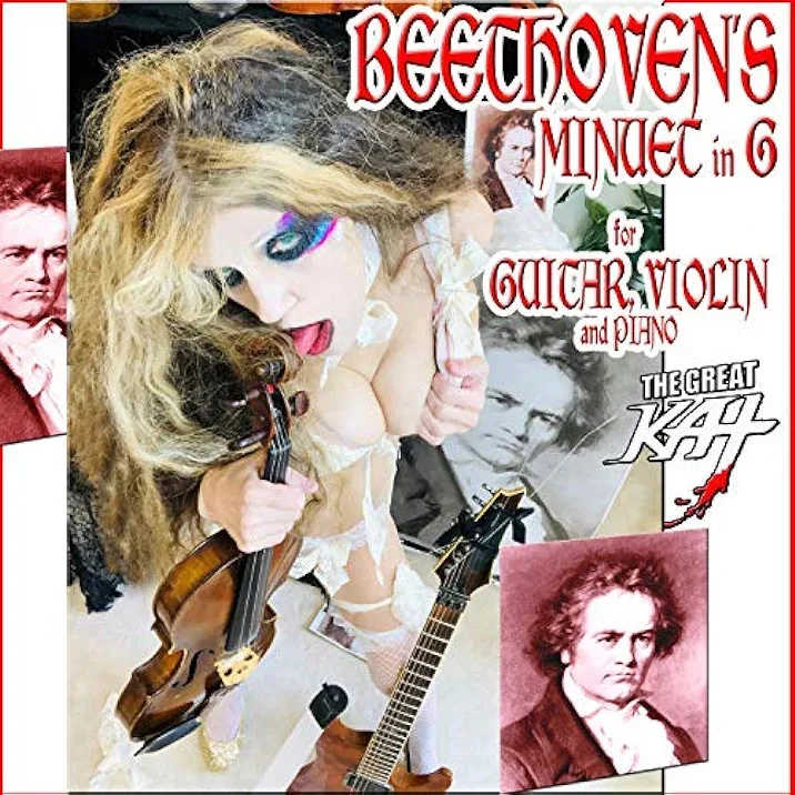 Beethoven's Minuet in G for Guitar, Violin and Piano cover