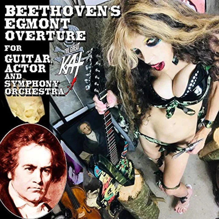 Beethoven's Egmont Overture for Guitar, Actor and Symphony Orchestra cover