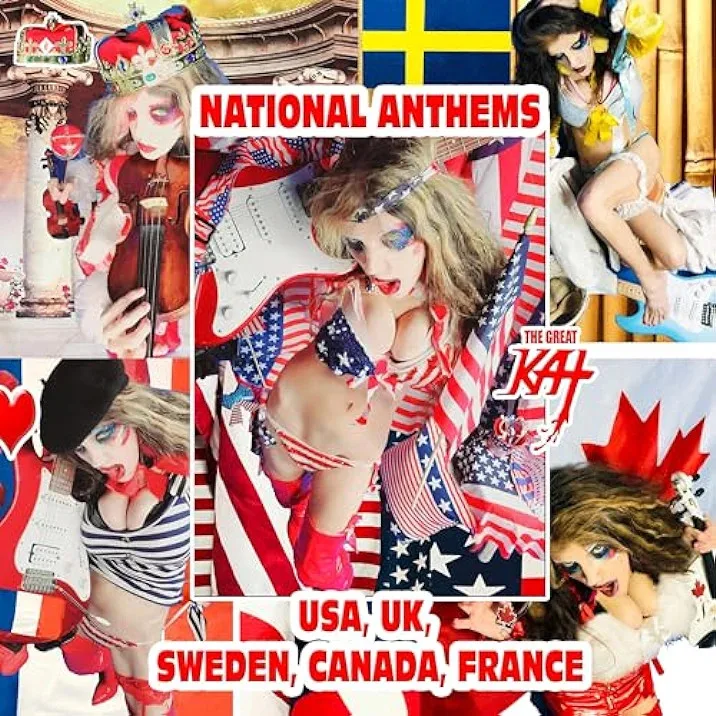 National Anthems USA, UK, Sweden, Canada, France cover