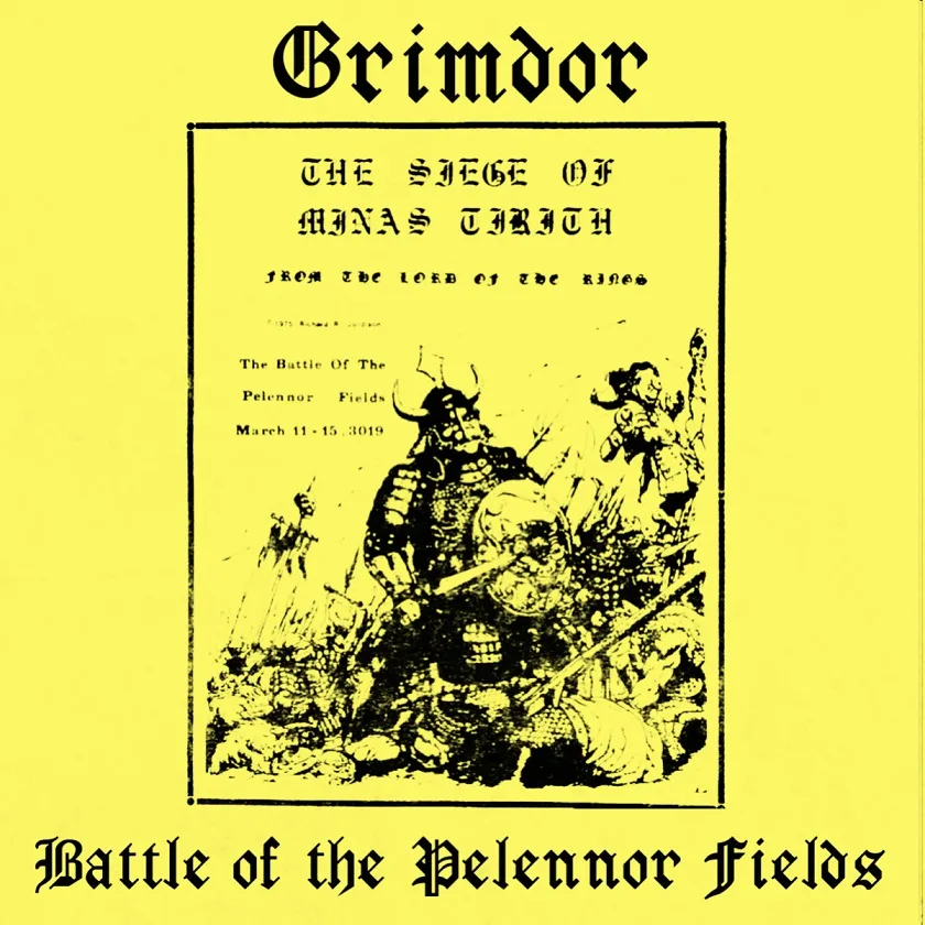 Battle of the Pelennor Fields cover