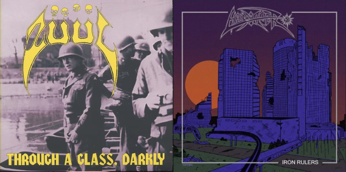 Through a Glass, Darkly / Iron Rulers cover