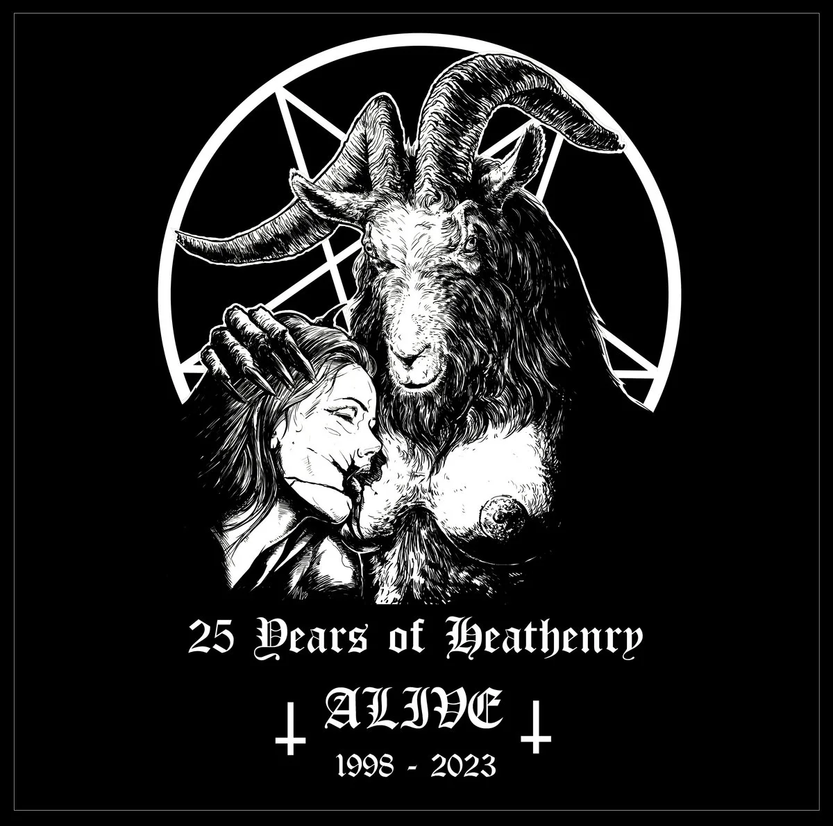 25 Years of Heathenry - Alive 1998 - 2023 cover