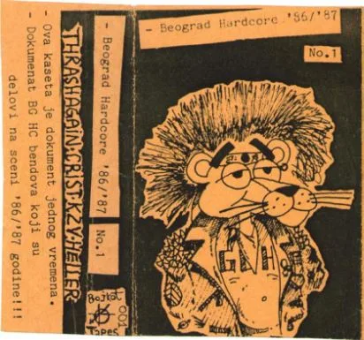 Beograd Hardcore '86/'87 No. 1 cover