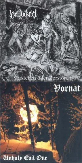 Hellfucked / Vornat cover