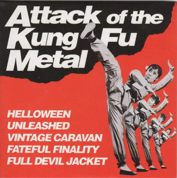 Attack of the Kung Fu Metal cover