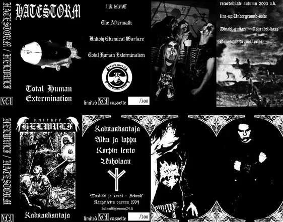Total Human Extermination / Kalmankantaja cover
