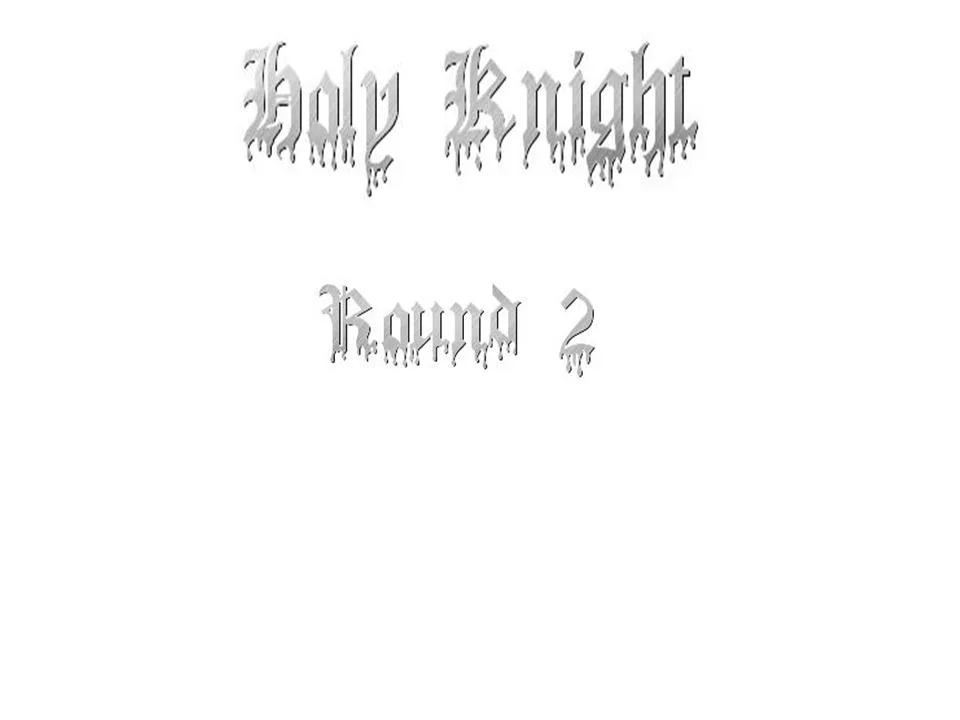 Holy Knight Round 2 cover