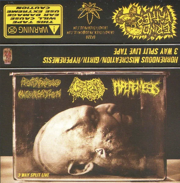 3 Way Split Live Tape cover