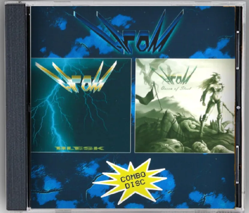 Blesk & Queen of Steel Combo Disc cover