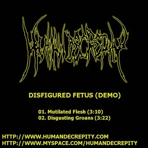Disfigured Fetus cover
