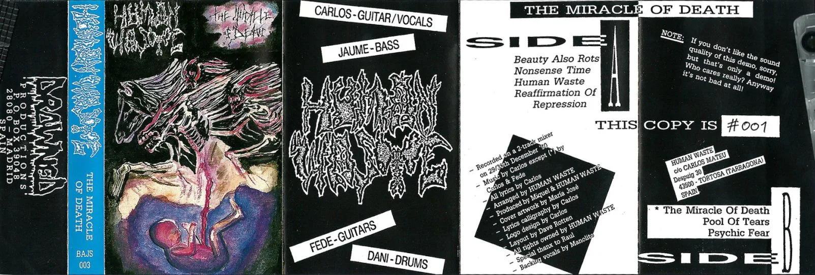 The Miracle of Death cover