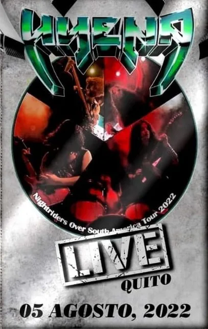 Nightriders Live in Southamerica cover