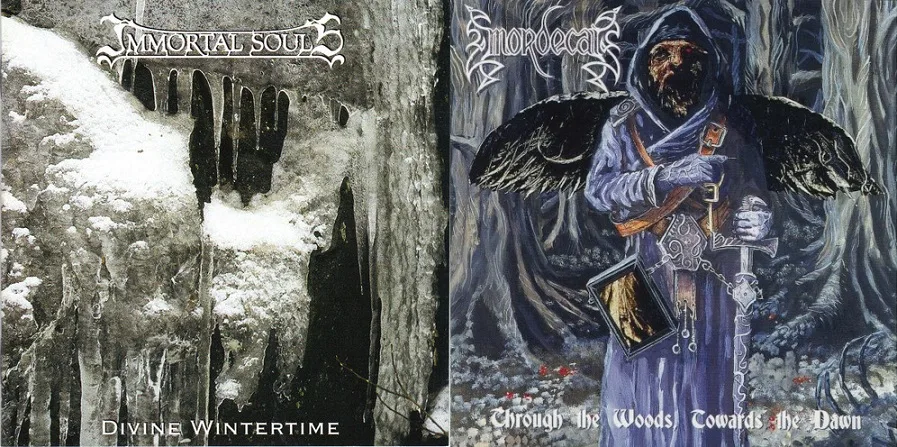 Divine Wintertime / Through the Woods, Towards the Dawn cover