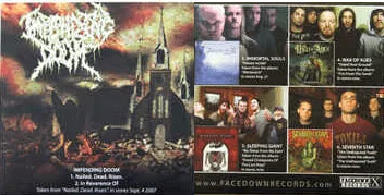 Impending Doom / Immortal Souls / War of Ages / Sleeping Giant / Seventh Star cover