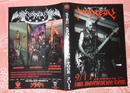 Sibu Abomination Tour 2011 cover
