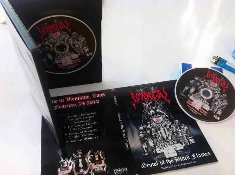 Growl of the Black Flames cover