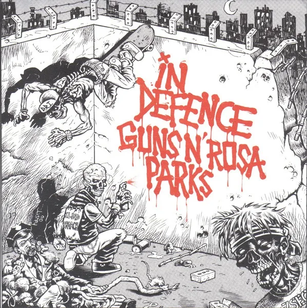 Guns N' Rosa Parks / In Defence cover