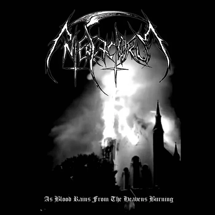 As Blood Rains from the Heavens Burning cover