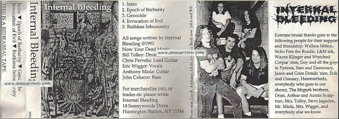 Internal Bleeding cover