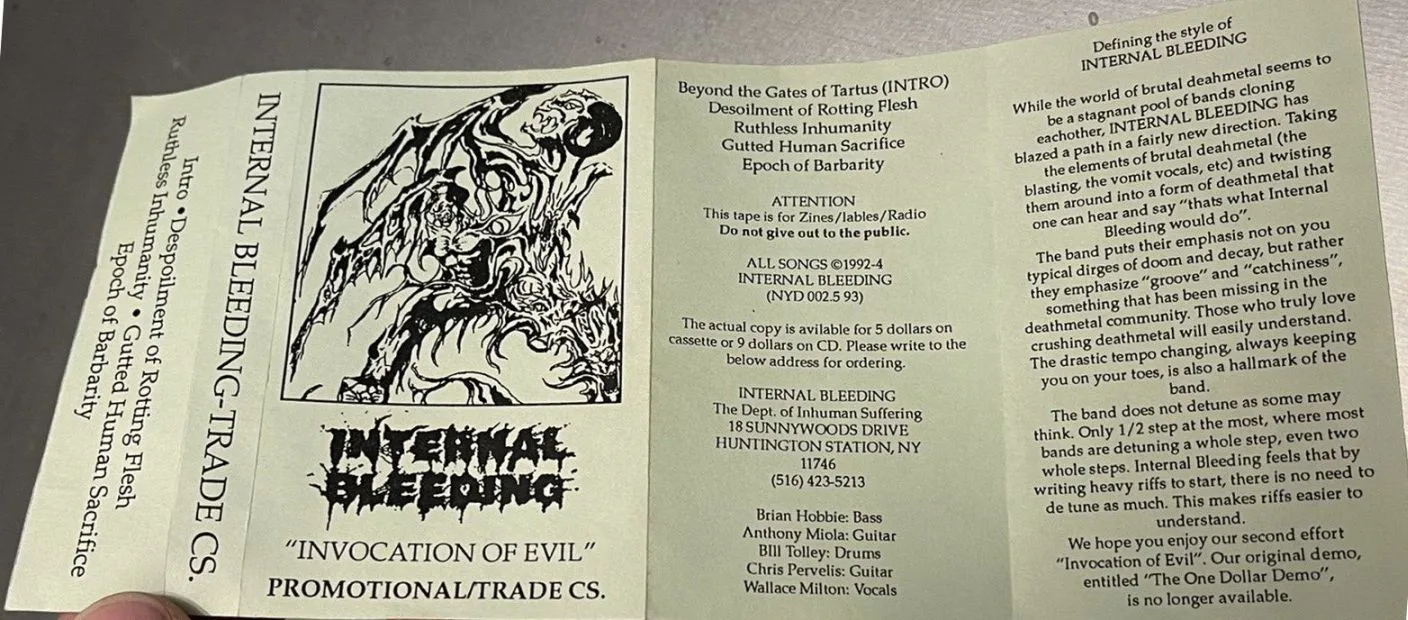 Invocation of Evil cover