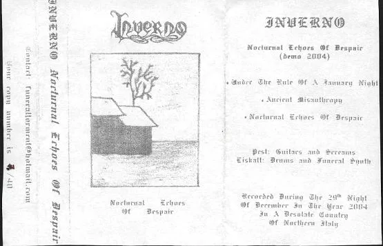 Nocturnal Echoes of Despair cover