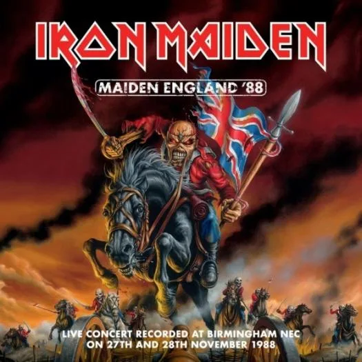 Maiden England '88 cover