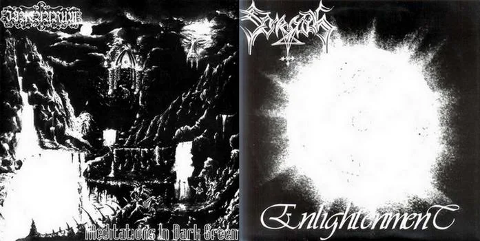 Meditations in Dark Green / Enlightenment cover