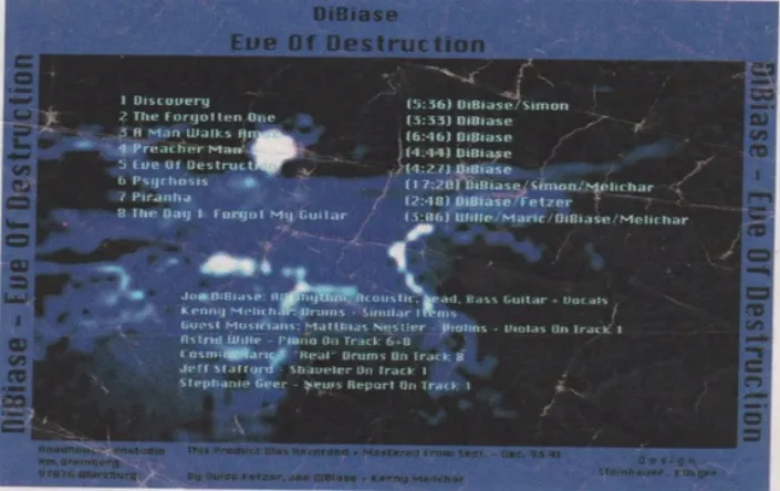 Eve of Destruction cover