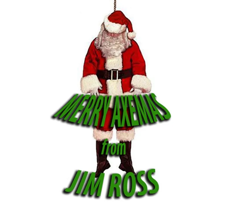 Merry Axemas from Jim Ross cover