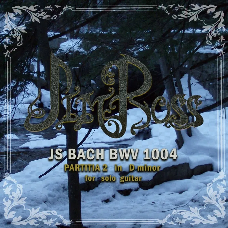 JS Bach BWV 1004 Partitia No2 for Solo Guitar cover